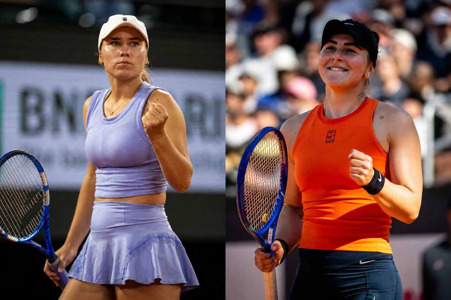 Bianca Andreescu vs Sofia Kenin Live: Early Rome Edge After Italian Open Tips Lean Canadian