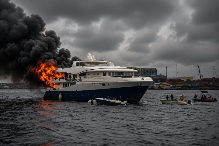Maldives Dive Boat Fire Destroys Emperor Explorer, Raising Fresh Safety Questions