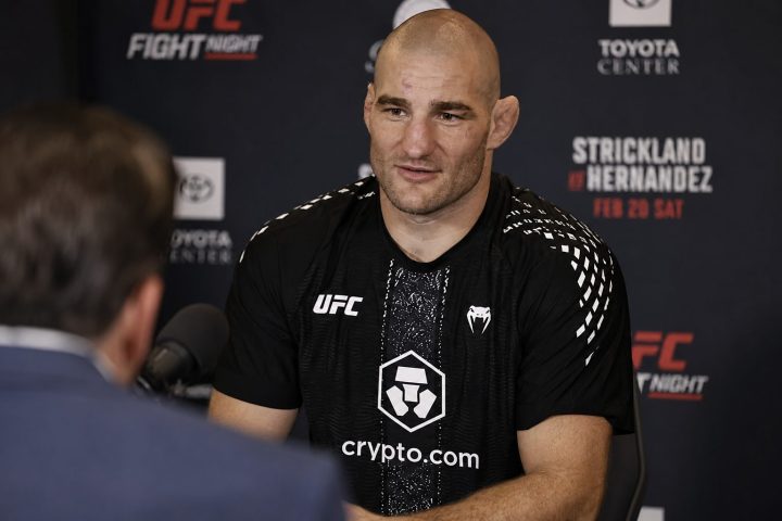 Sean Strickland Called Josh Hokit ‘Fake.’ Then Hokit Got Escorted Out of a UFC Press Conference